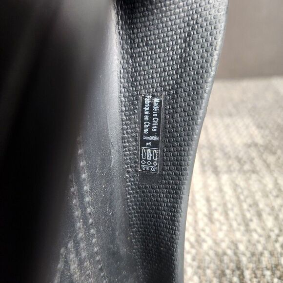 Crocs Ballet Flats Womens Size 9 Black Slip Resistant Comfort Slip On Shoes - Picture 9 of 10